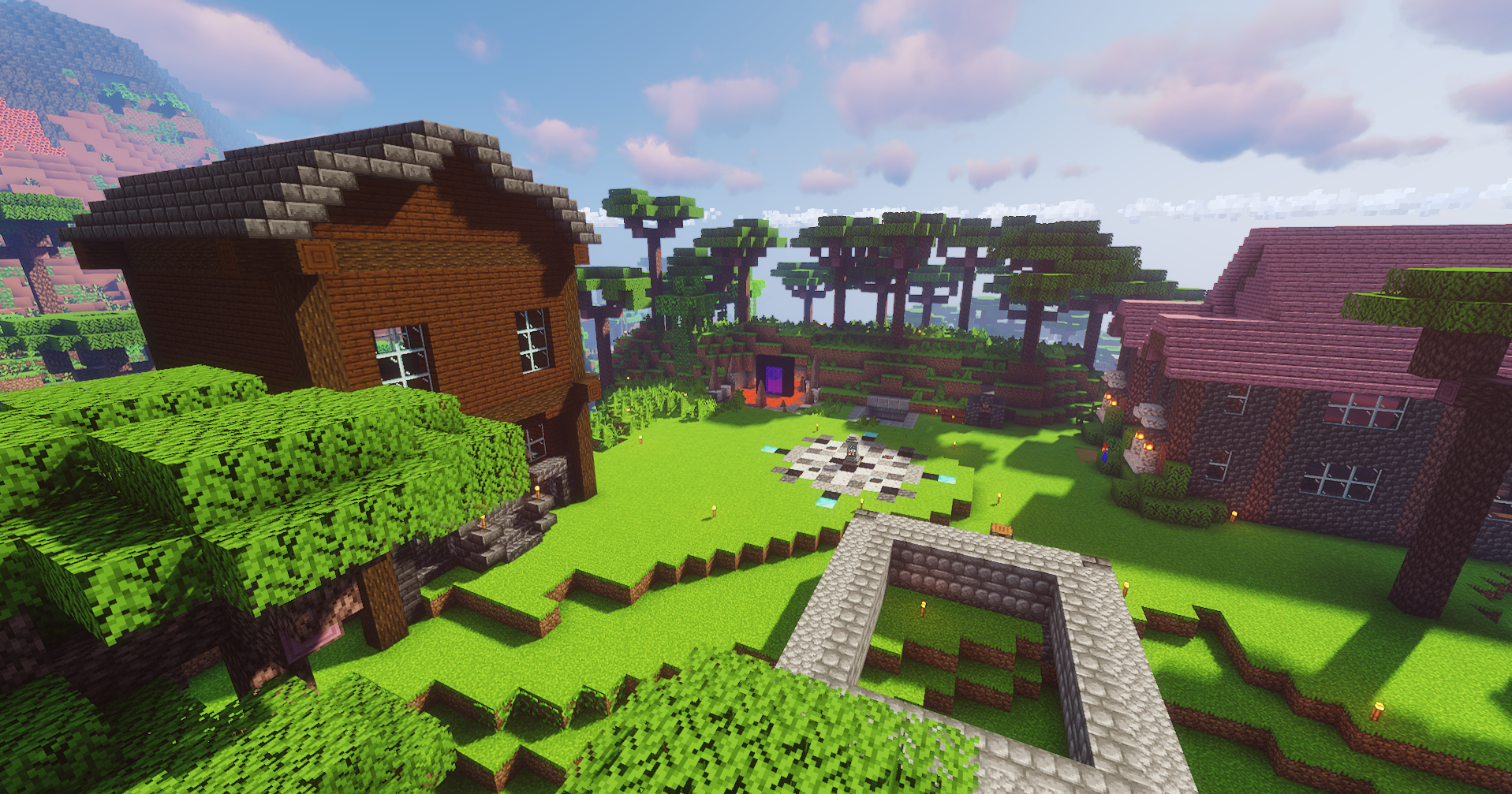 Minecraft City Skyline